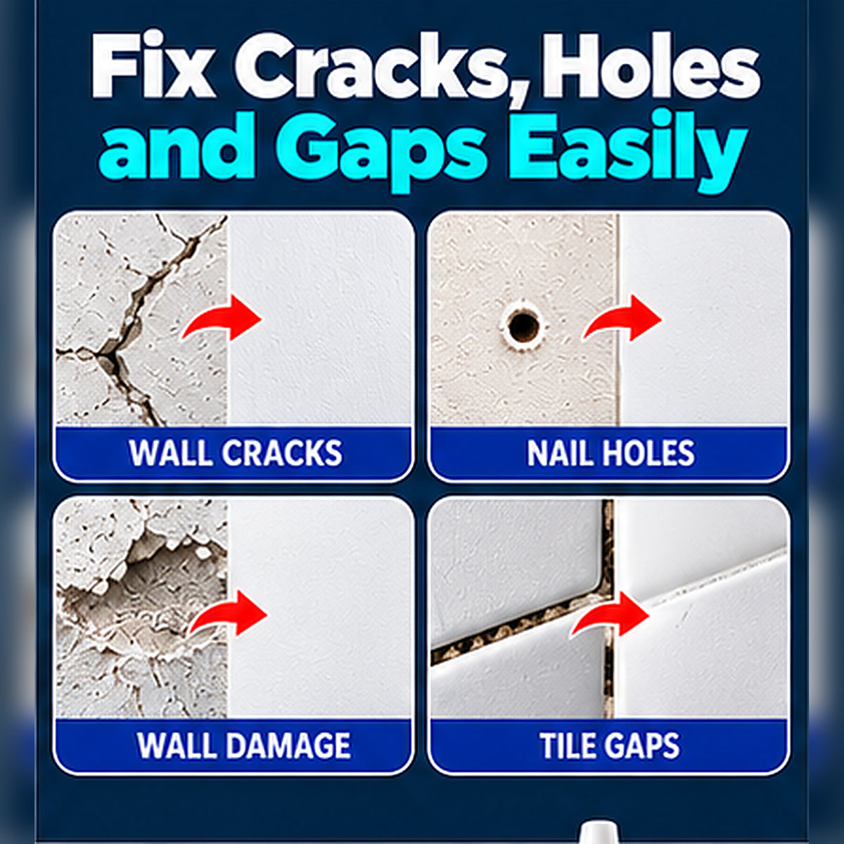 FixStick™ — Repair Paste | Seals Small Cracks & Leaks | Buy 1 Get 1 Free | Pack Of 2