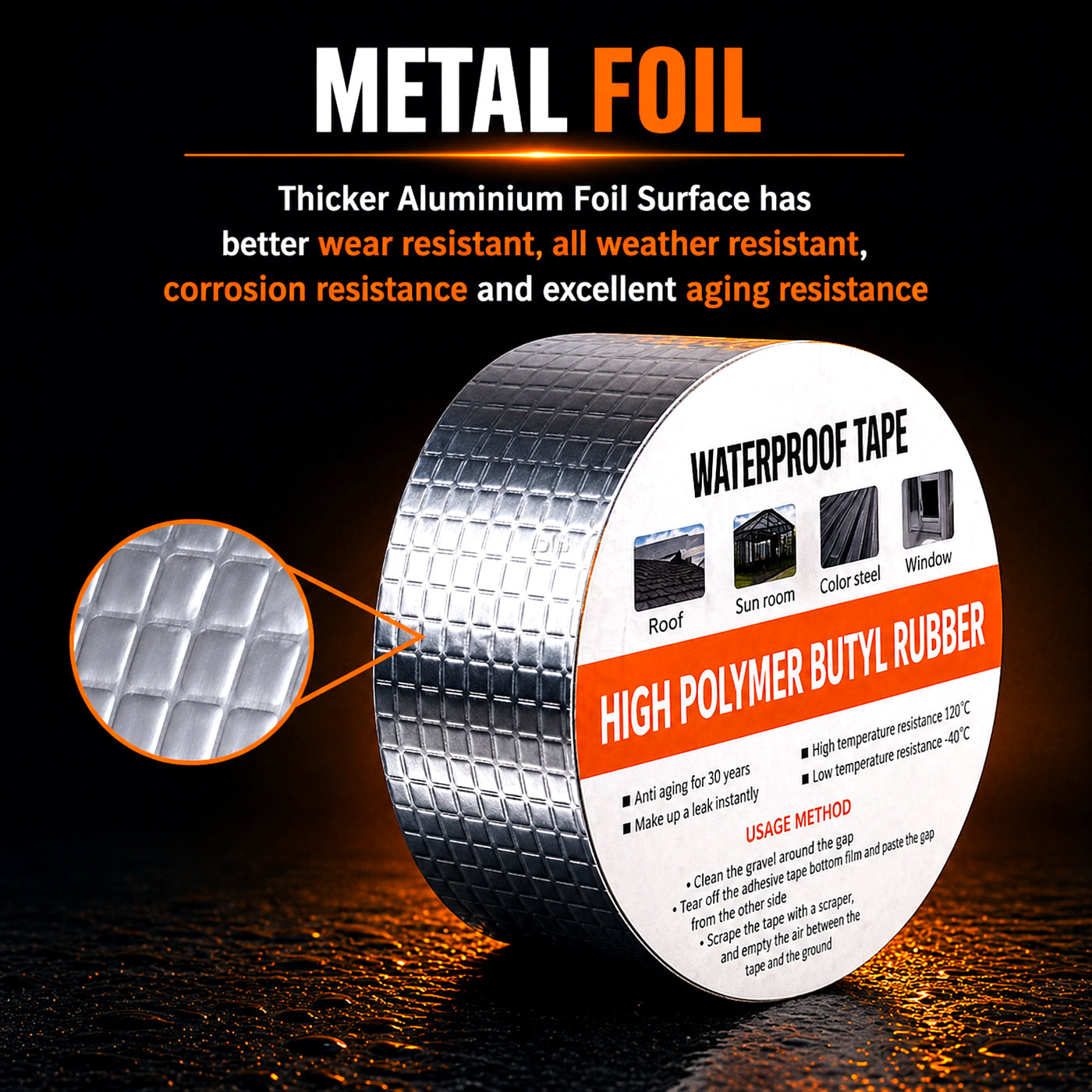 WATERPROOF BUTYL TAPE – LEAK REPAIR & SEALING TAPE | BUY 1 GET 1 FREE